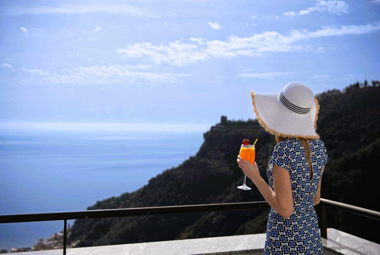 Amalfi Sea View Villa Scala Bagian luar foto