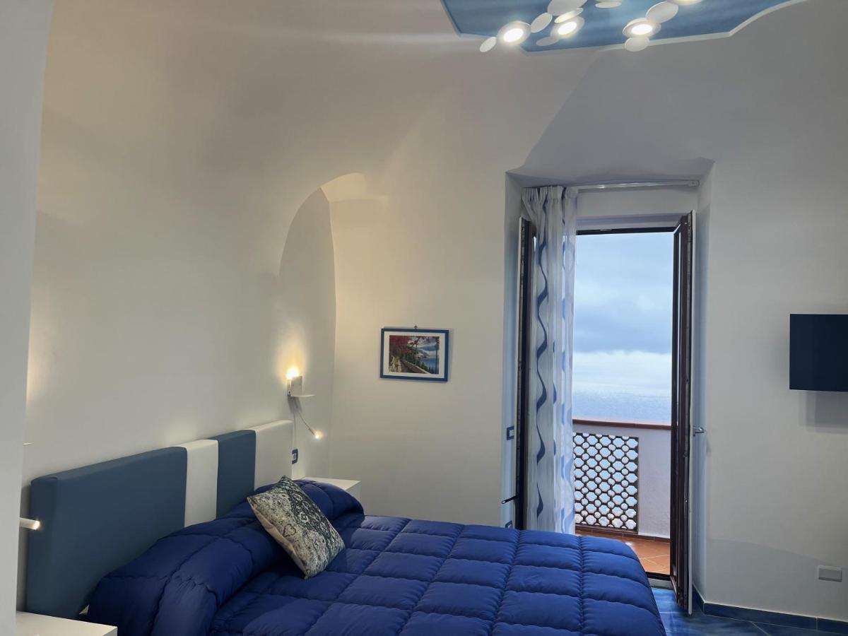 Amalfi Sea View Villa Scala Bagian luar foto