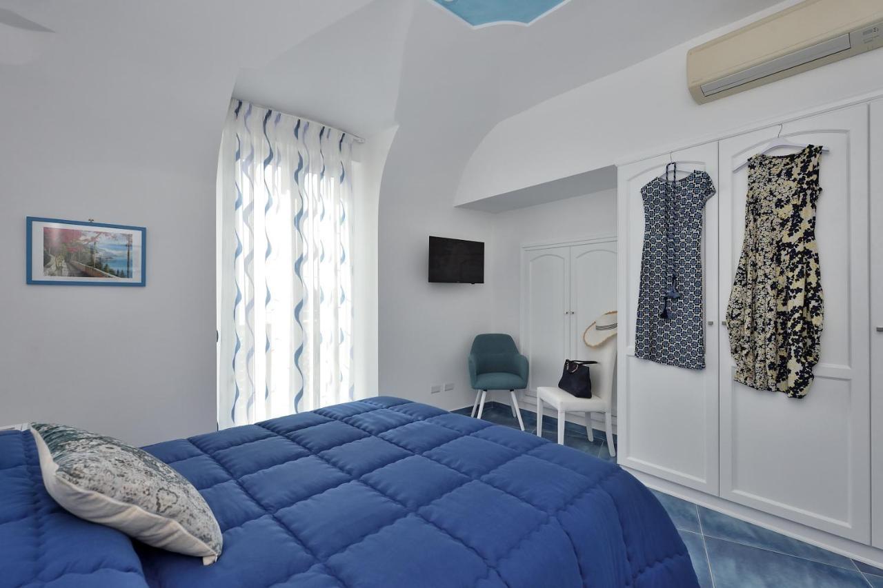 Amalfi Sea View Villa Scala Bagian luar foto
