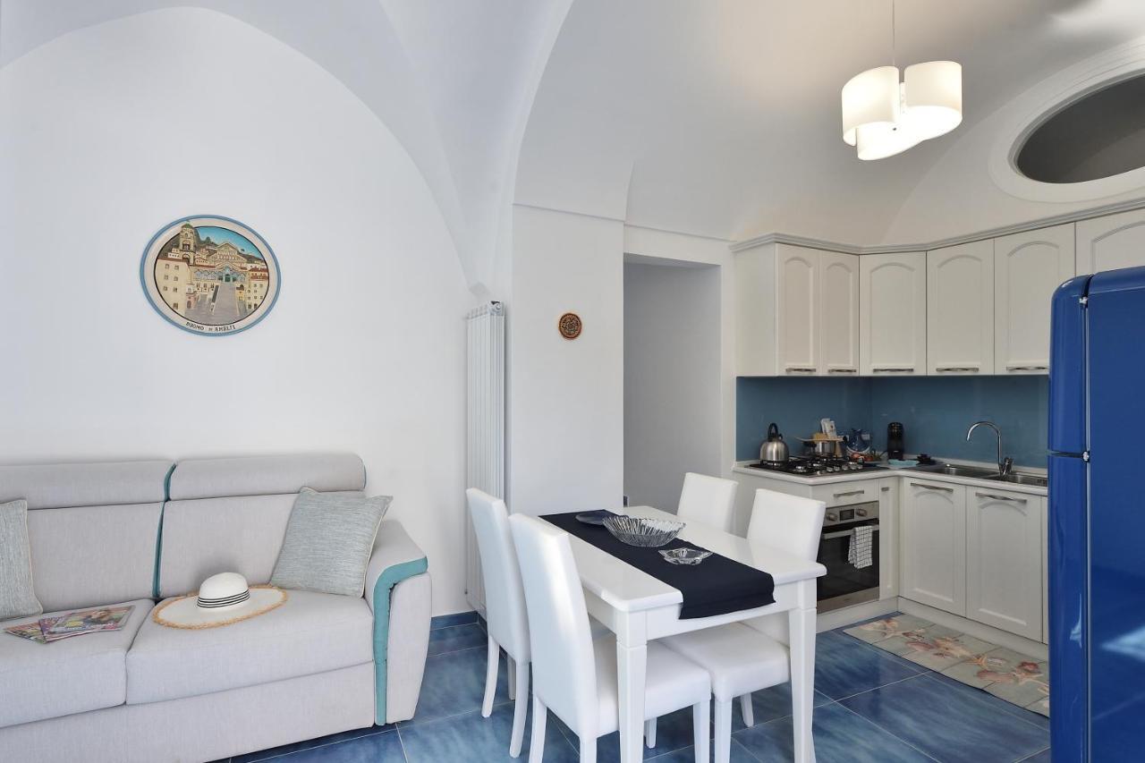 Amalfi Sea View Villa Scala Bagian luar foto