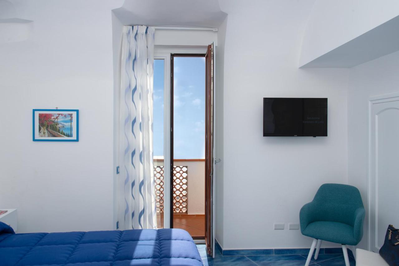 Amalfi Sea View Villa Scala Bagian luar foto