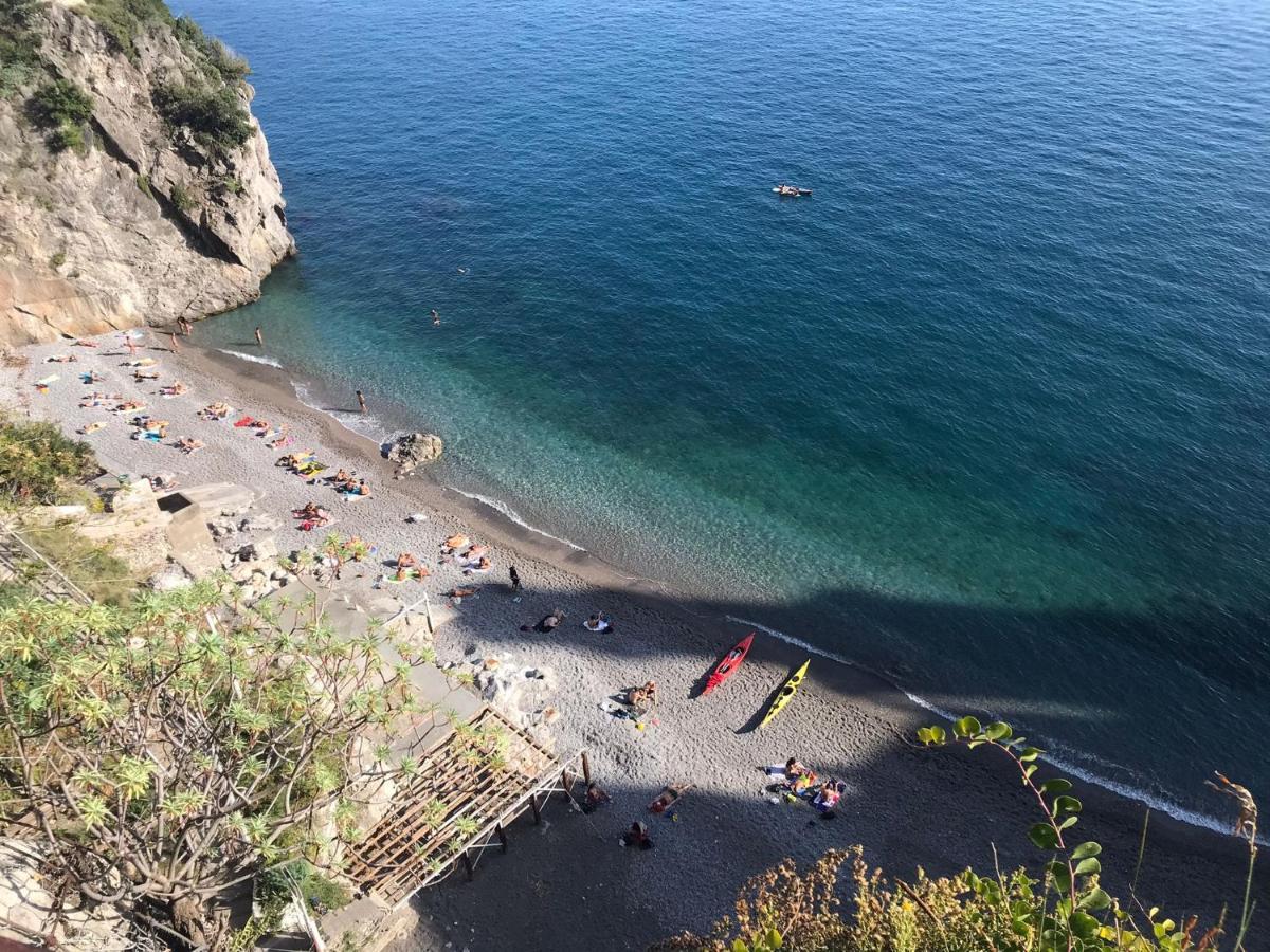 Amalfi Sea View Villa Scala Bagian luar foto